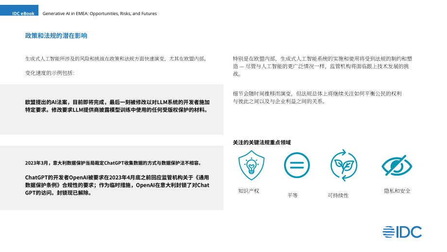 IDC：歐洲、中東和非洲（EMEA）中的生成式人工智能：機(jī)遇、風(fēng)險(xiǎn)和未來（英文版）（53頁(yè)）.pdf_第9頁(yè)
