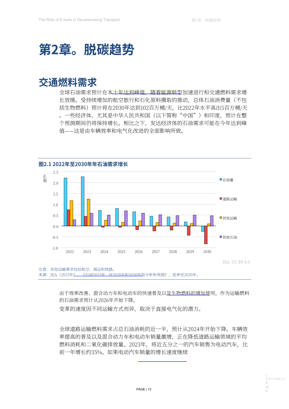 國(guó)際能源署：2023年電子燃料在交通運(yùn)輸脫碳中的作用研究報(bào)告（英文版）（76頁）.pdf_第13頁