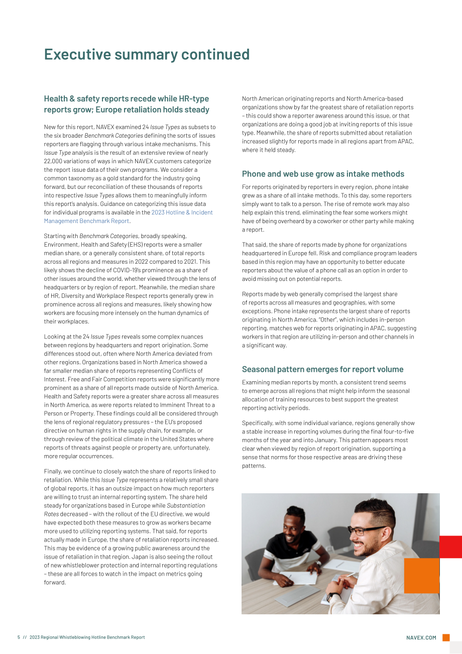 NAVEX Global：2023年全球各區域舉報熱線基準報告（英文版）（70頁）.pdf_第5頁