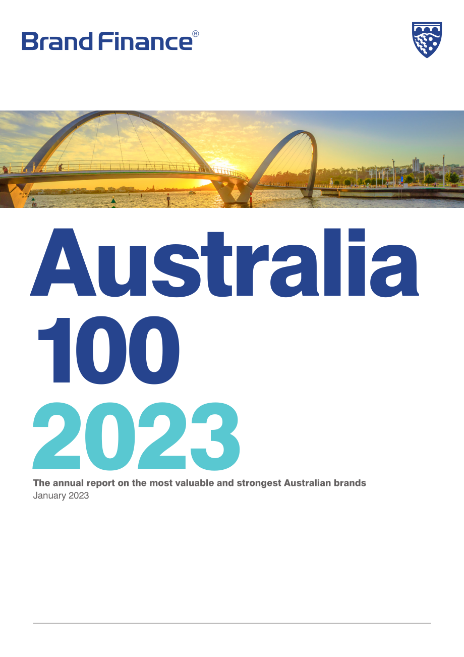 Brand Finance：2023年澳大利亞品牌價值100強報告（英文版）（31頁）.pdf_第1頁