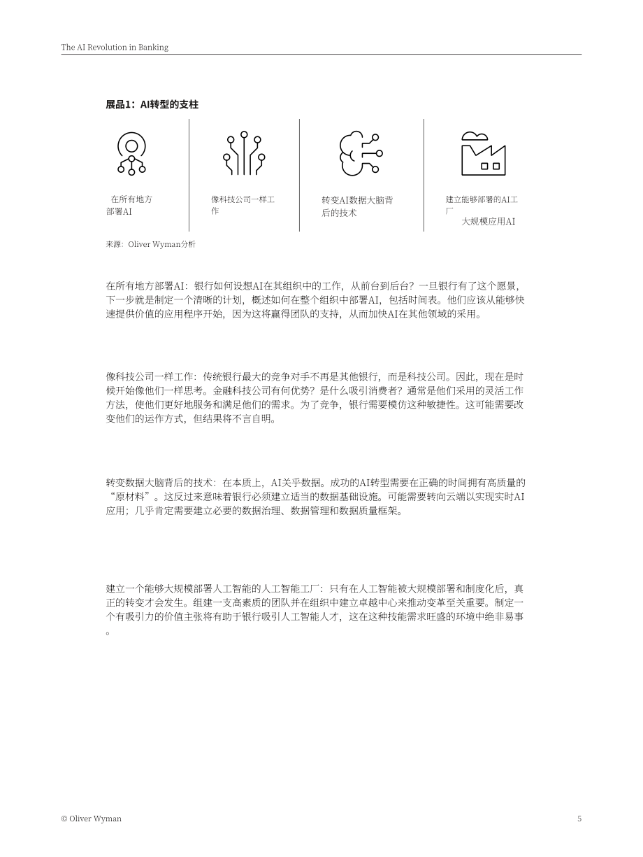 奧緯咨詢：銀行業的AI革命（英文版）（17頁）.pdf_第5頁