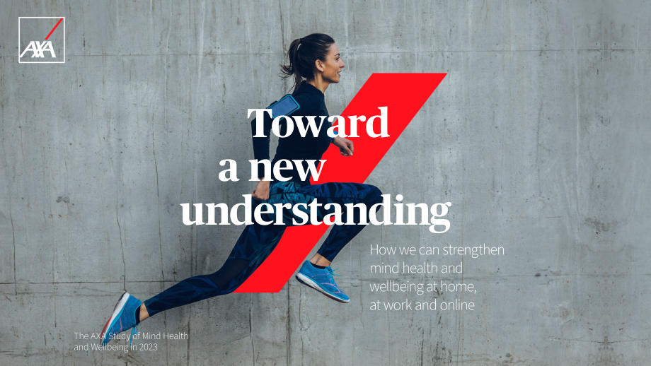 AXA：2023年心理健康和幸福研究報告（英文版）（33頁）.pdf_第1頁