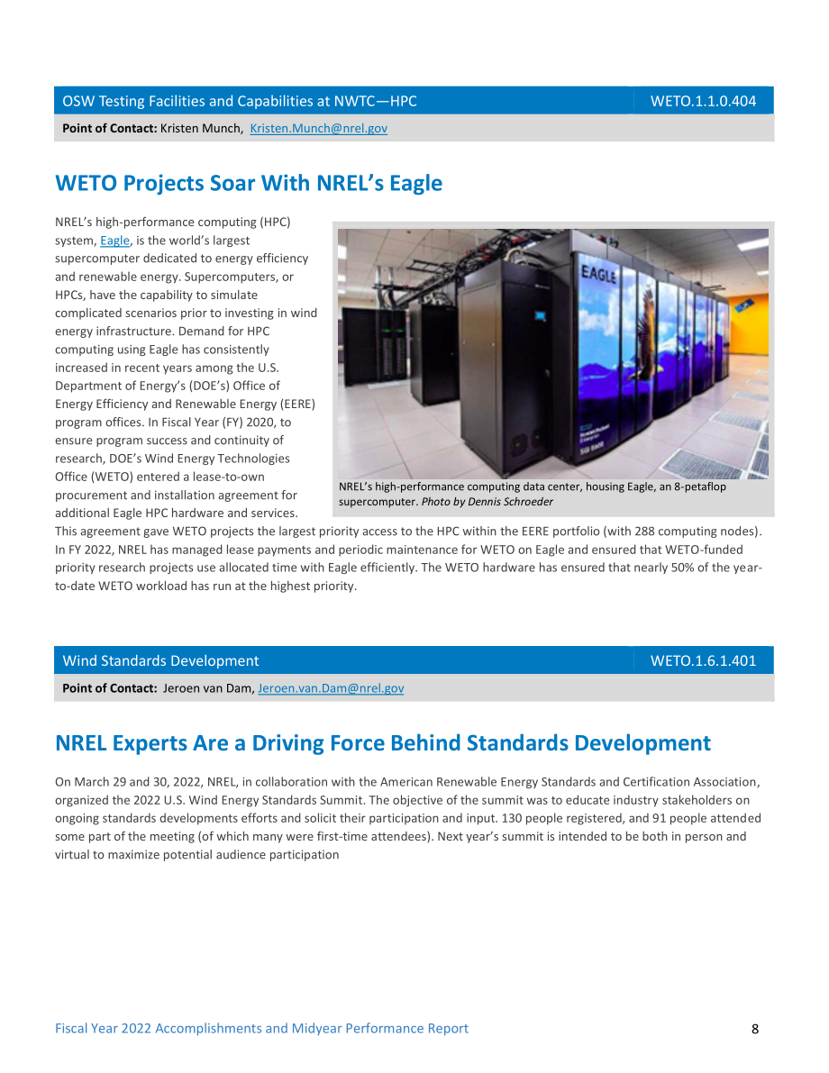 NREL：2022財(cái)年風(fēng)能發(fā)展成就與年中績效報(bào)告（英文版）（60頁）.pdf_第8頁