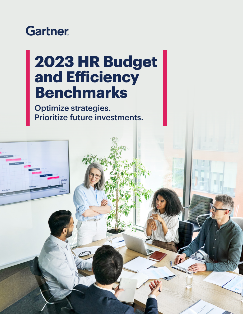 Gartner：2023年人力資源預算和效率基準報告（英文版）（12頁）.pdf_第1頁