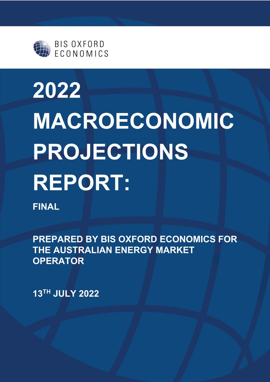 牛津經濟研究院：2022年澳大利亞宏觀經濟預測報告（英文版）（85頁）.pdf_第1頁