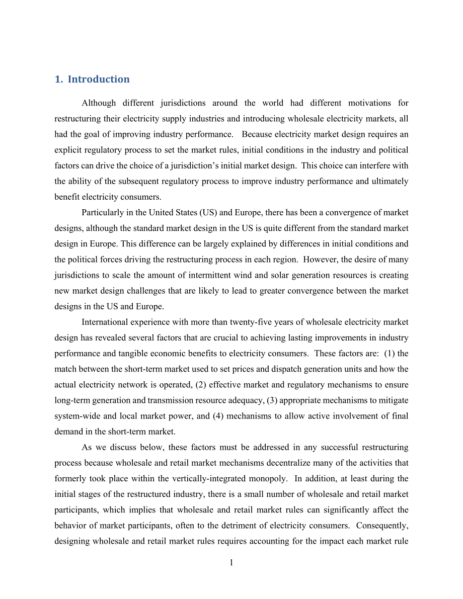 世界銀行：批發電力市場設計：理論基礎與選擇（英文版）（53頁）.pdf_第3頁