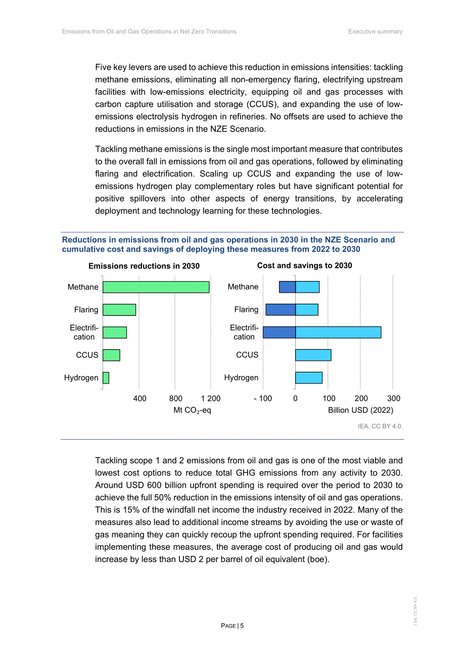國際能源署（IEA）：凈零轉型中的油氣業務碳排放（英文版）（33頁）.pdf_第5頁