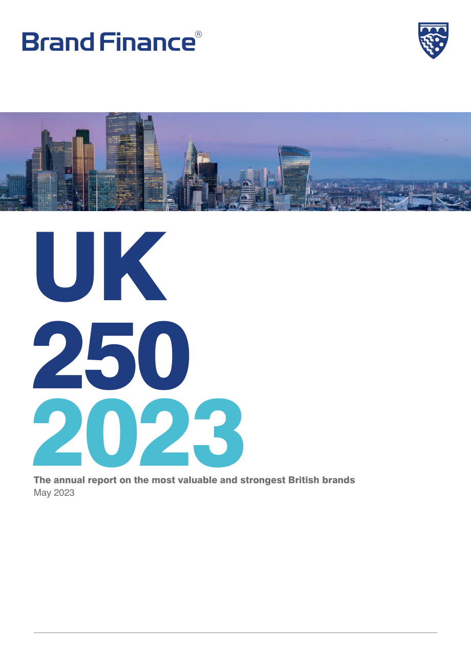 Brand Finance：2023年度英國品牌價值250強報告（(英文版）（34頁）.pdf_第1頁