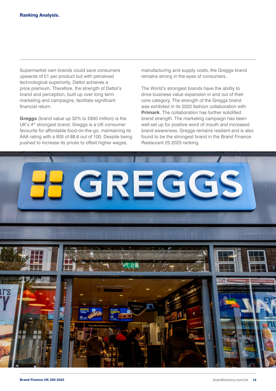 Brand Finance：2023年度英國品牌價值250強報告（(英文版）（34頁）.pdf_第15頁