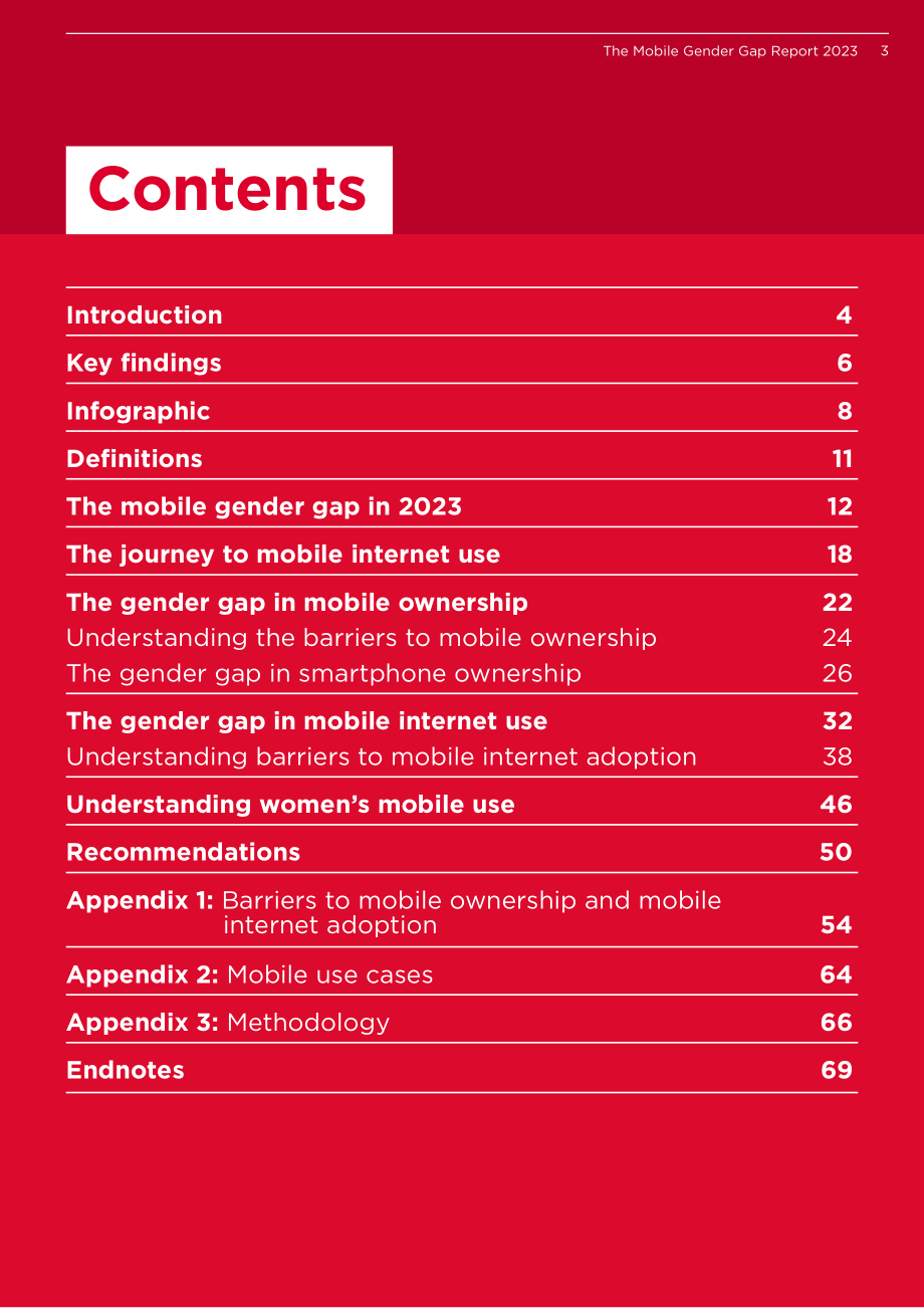 GSMA：2023年移動性別差距報告（英文版）（65頁）.pdf_第3頁