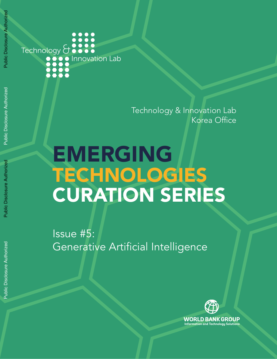 世界銀行：2023年生成式人工智能報告（英文版）（38頁）.pdf_第1頁