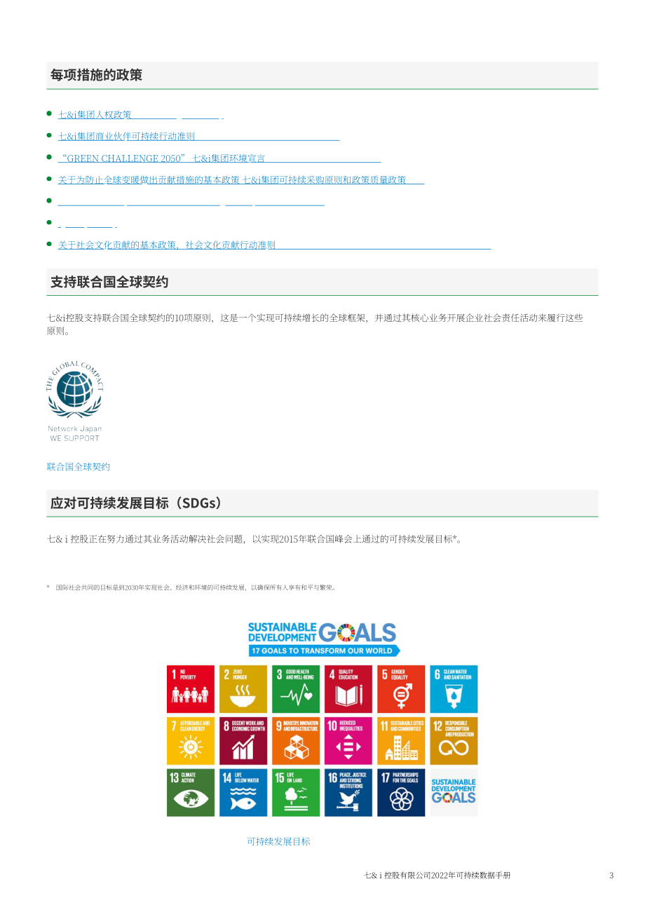 Seven&I控股公司（SEVEN & I HOLDINGS）2022財年可持續(xù)發(fā)展報告（英文版）（296頁）.pdf_第3頁