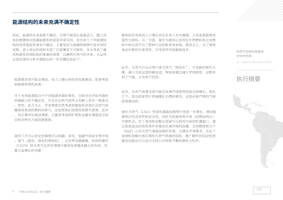國際燃氣聯盟：拉丁美洲和加勒比-向低碳經濟轉型中的天然氣（2023）（英文版）（159頁）.pdf_第9頁
