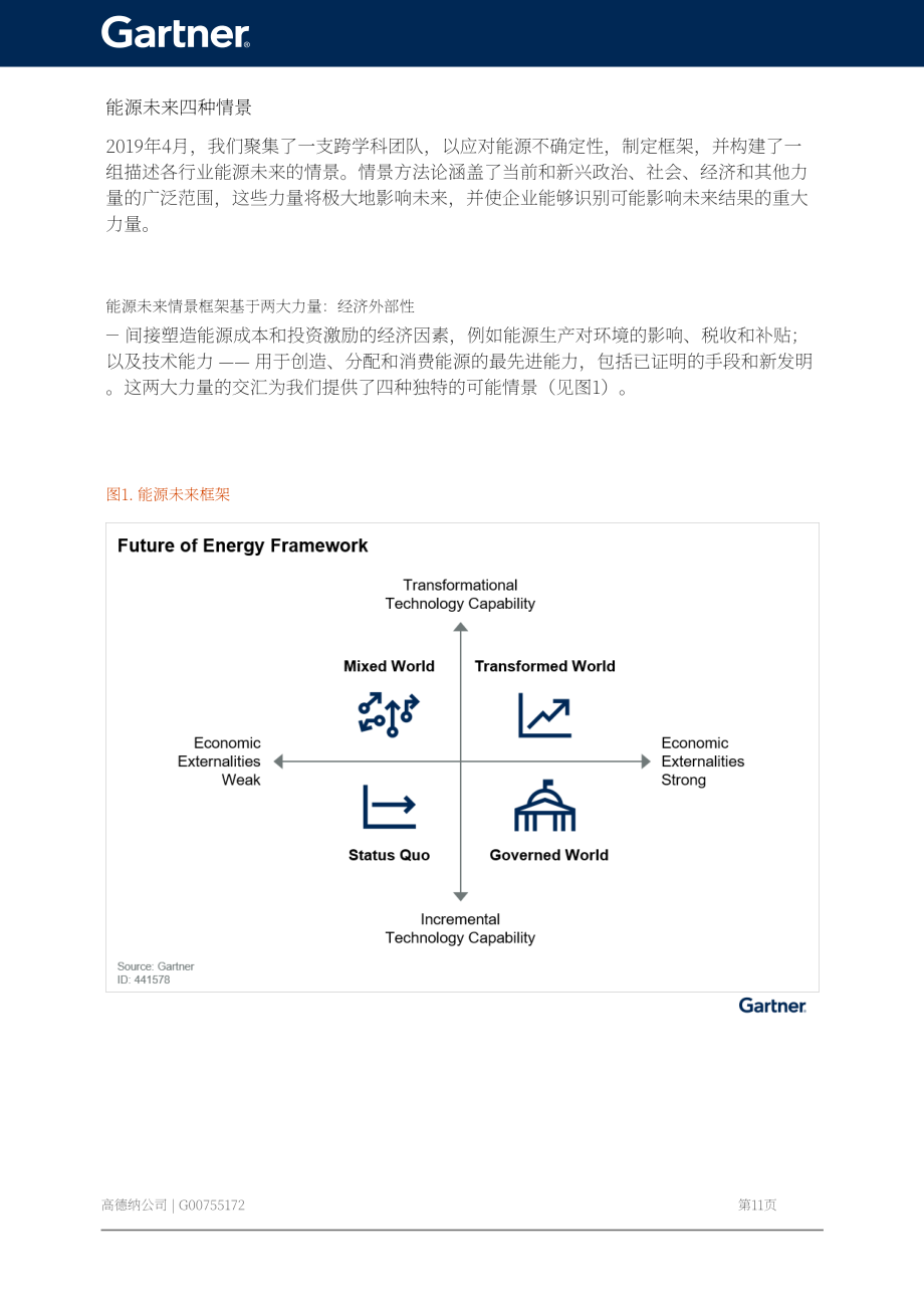 Gartner：使用情景規劃為不確定的能源未來做準備（英文版）（18頁）.pdf_第4頁