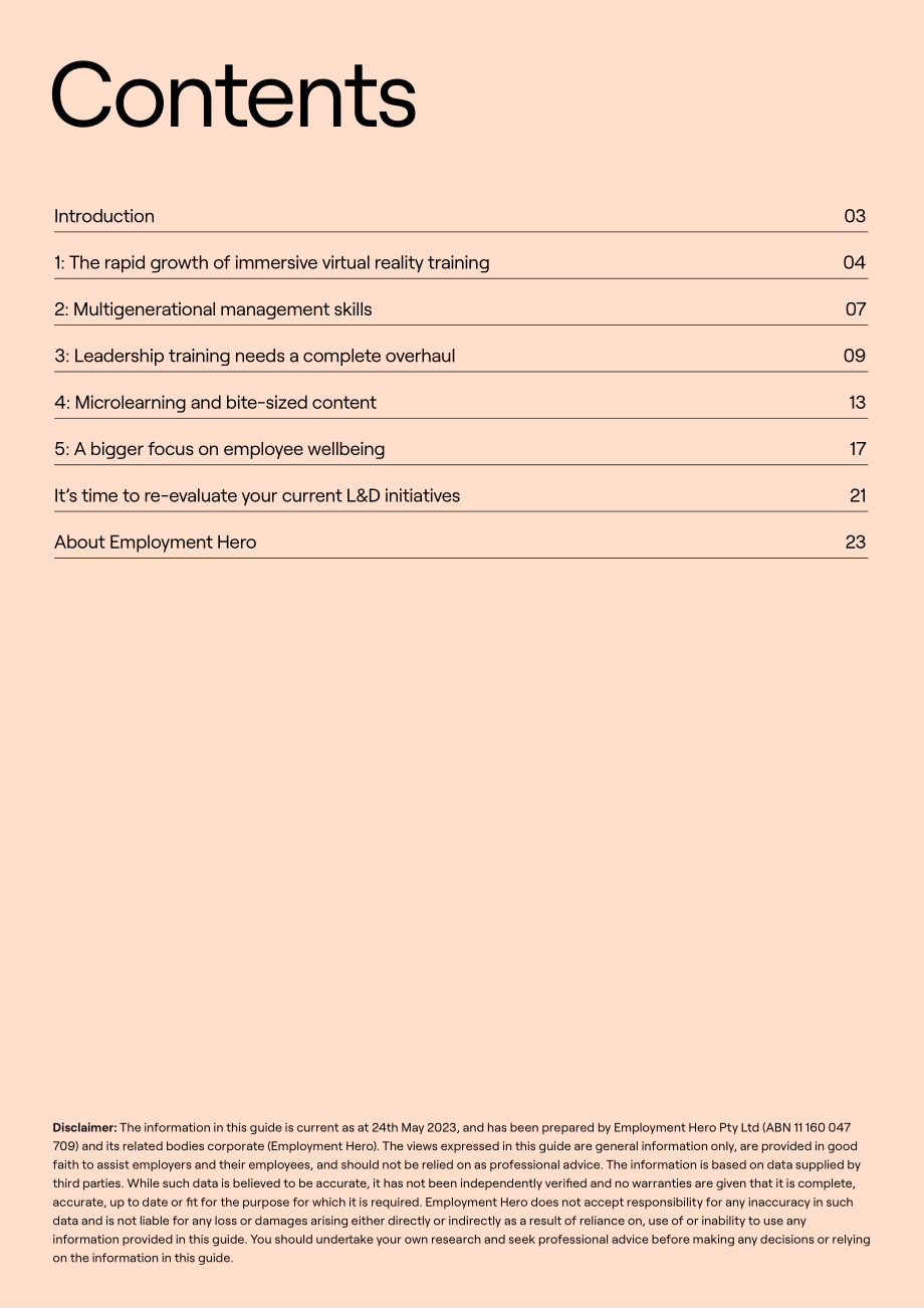 Employment Hero：2023全球學習和發展趨勢報告（英文版）（24頁）.pdf_第2頁