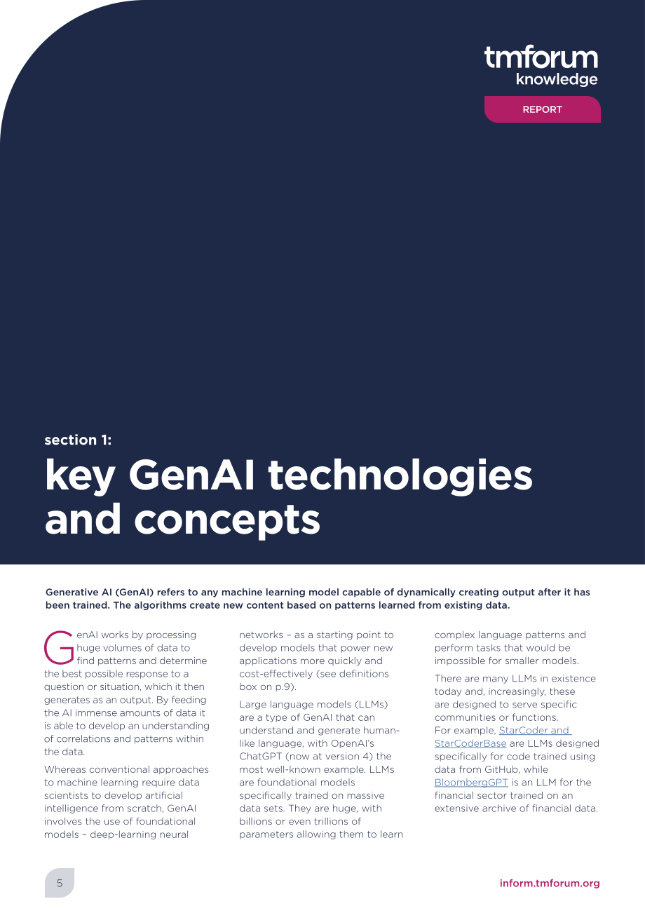 電信管理論壇：2023生成式AI：通信運營商邁出第一步報告（英文版）（56頁）.pdf_第5頁
