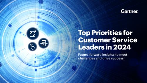 Gartner：2024年客戶服務趨勢及要項報告（英文版）（12頁）