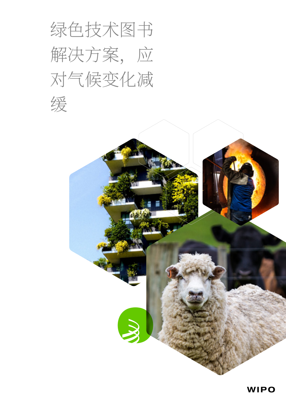世界知識產權組織：2023年綠色技術手冊-減緩氣候變化的解決方案（英文版）（205頁）.pdf_第1頁