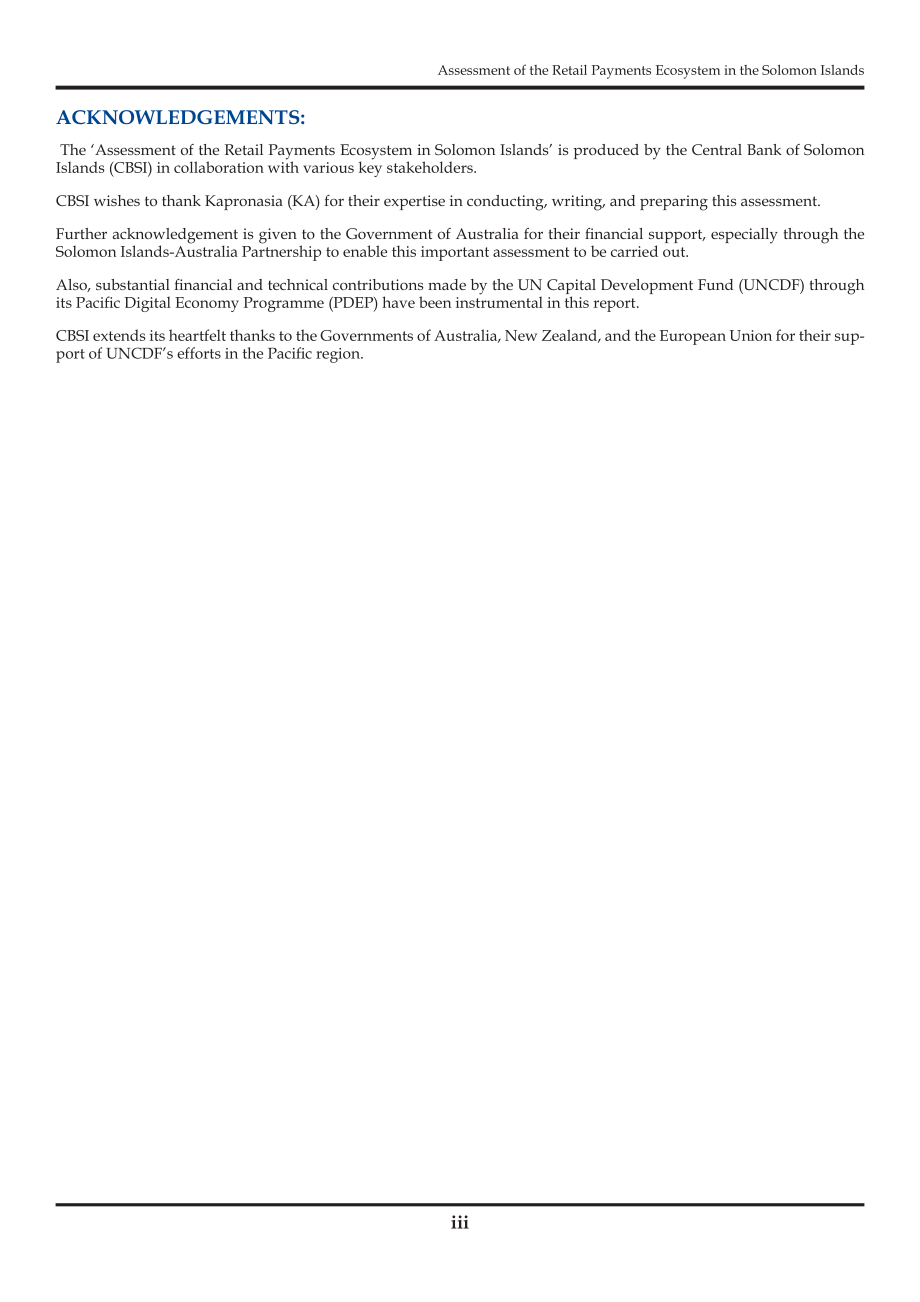 Kapronasia：2023所羅門群島零售支付生態系統評估報告（英文版）（31頁）.pdf_第3頁
