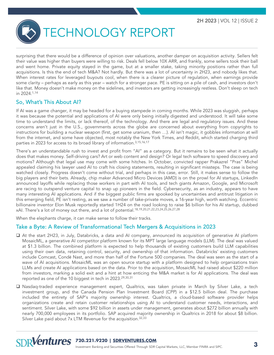 SDR Ventures：2023年下半年科技行業并購報告（英文版）（16頁）.pdf_第3頁