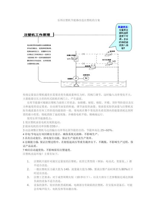 樂邦注塑機節能器改造注塑機的方案（3頁）