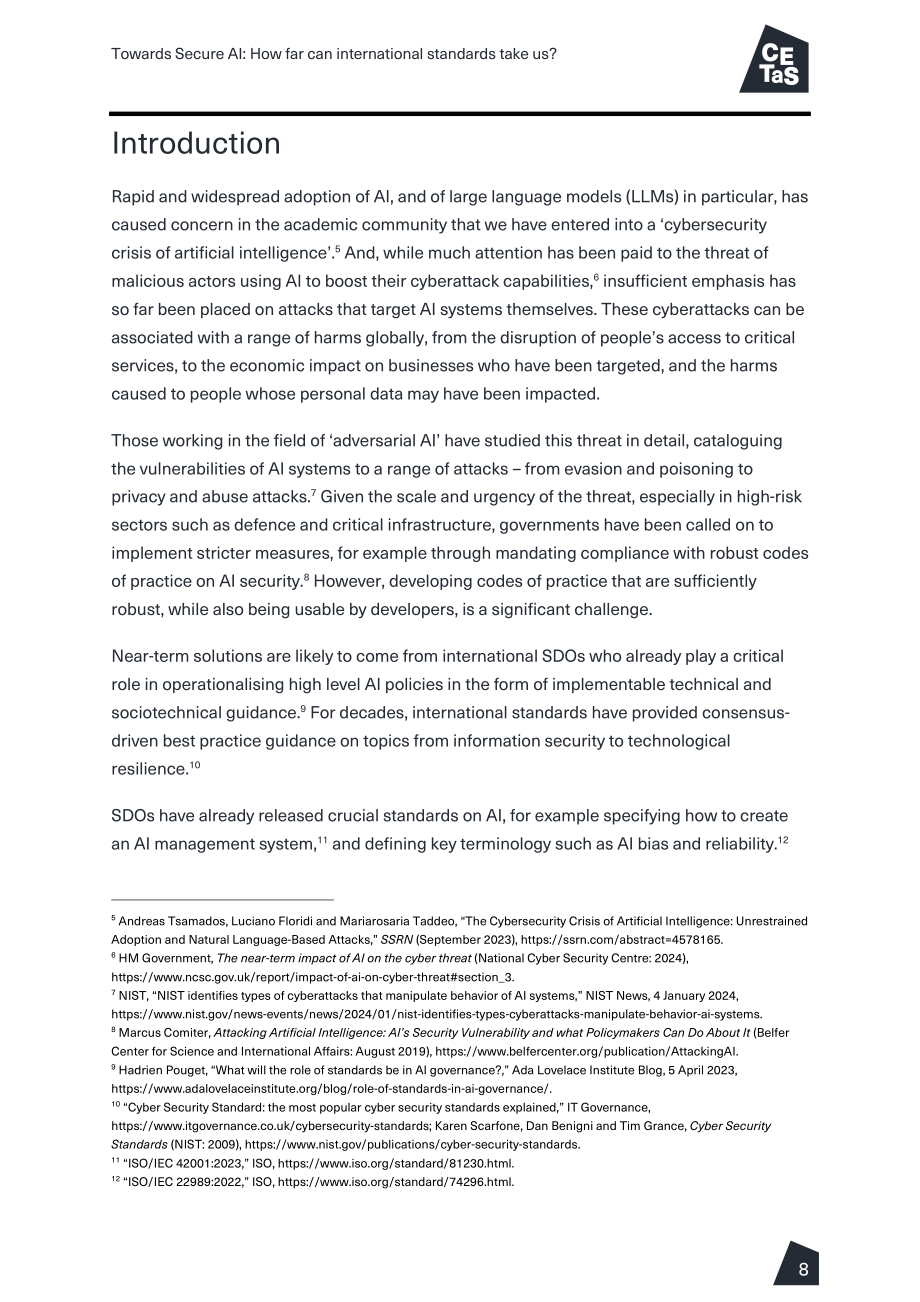 CETaS：2024人工智能安全報告：國際標準所發揮的作用（英文版）（55頁）.pdf_第9頁