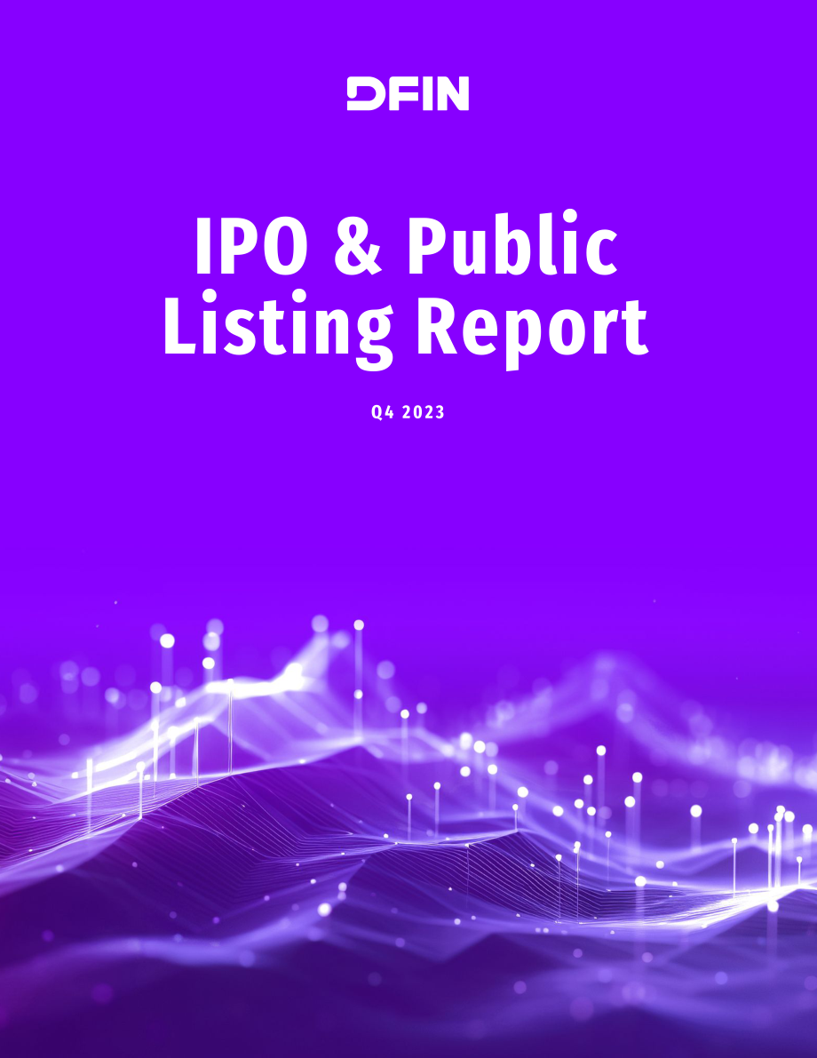 DFIN：2023年Q4美股IPO及上市報告（英文版）（19頁）.pdf_第1頁