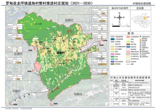 羅甸縣龍坪鎮道角村整村推進村莊規劃方案（2021-2035年）（3頁）