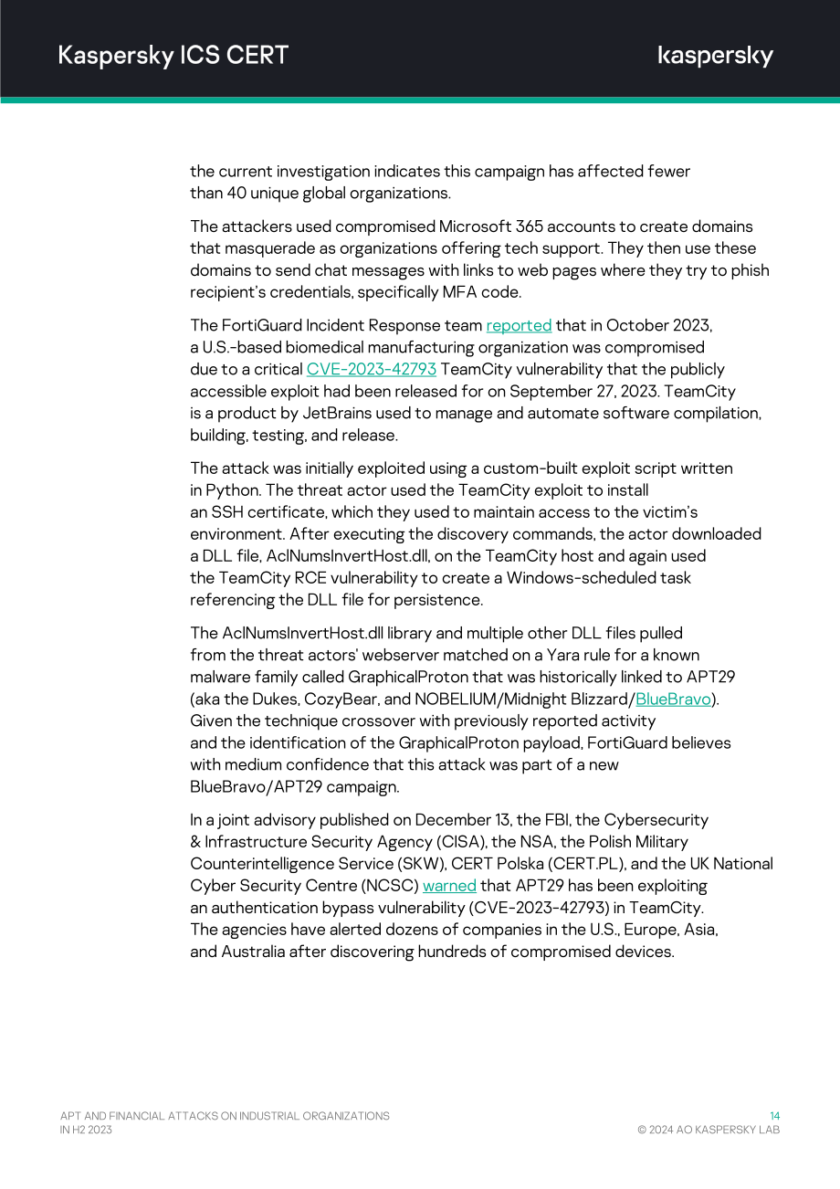 卡巴斯基：2023H2針對工業組織的APT和金融攻擊概述報告（英文版）（31頁）.pdf_第15頁