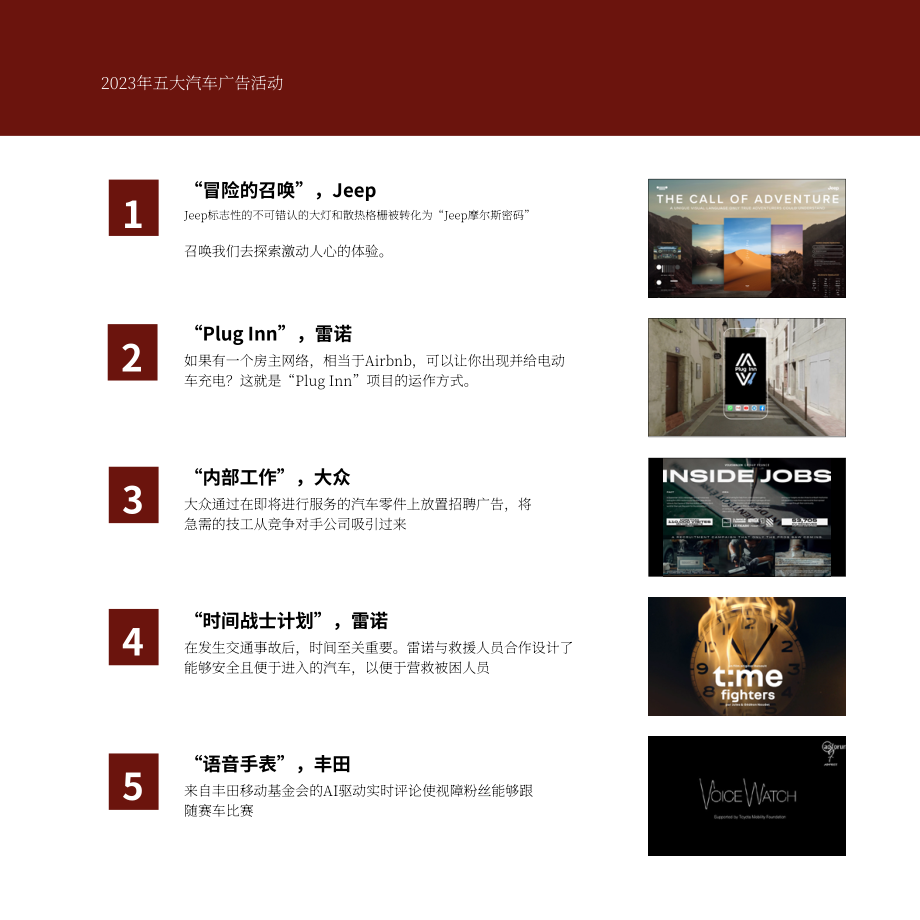 AdForum：2023年度商業(yè)創(chuàng)意報(bào)告-全球各個(gè)商業(yè)領(lǐng)域最具創(chuàng)意的廣告、品牌和代理商（英文版）（44頁(yè)）.pdf_第9頁(yè)