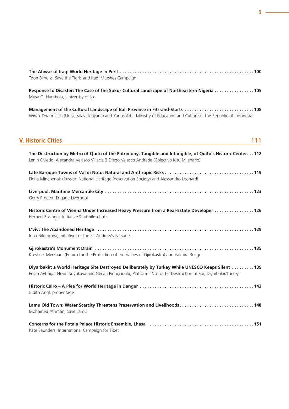 世界遺產觀察組織(WHW)：2018年度世界遺產觀察報告（英文版）（187頁）.pdf_第7頁