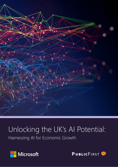 微軟&PublicFirst：2024解鎖英國的AI潛力研究報告（英文版）（38頁）