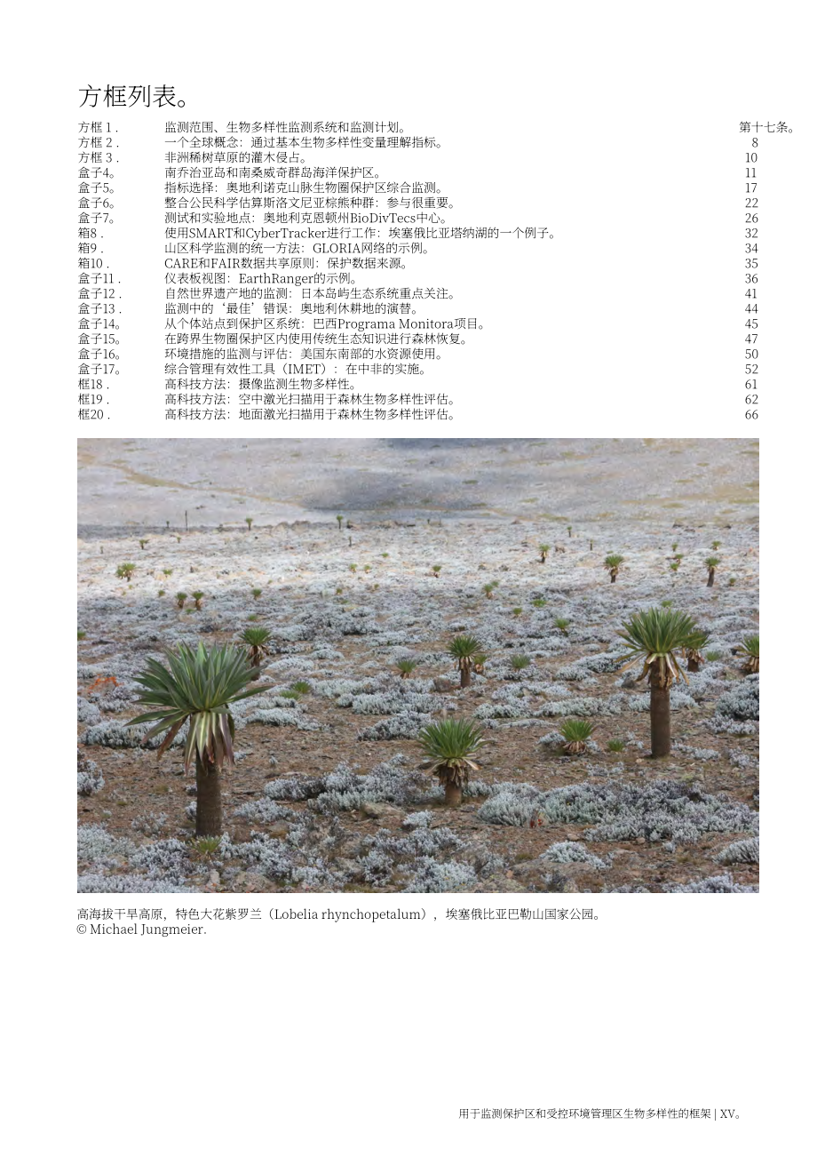 IUCN：2024自然保護地和其他有效的區(qū)域保護措施中的生物多樣性監(jiān)測框架-概念、方法和技術(shù)報告（英文版）（110頁）.pdf_第15頁