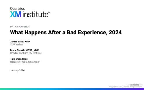 XM Institute：2024年負面消費體驗及其對消費行為的影響調查報告（英文版）（16頁）
