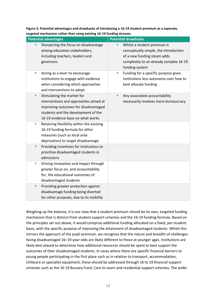 英國教育政策研究所（EPI）：2024縮小被遺忘的差距：實施16-19歲學生津貼報告（英文版）（42頁）.pdf_第15頁