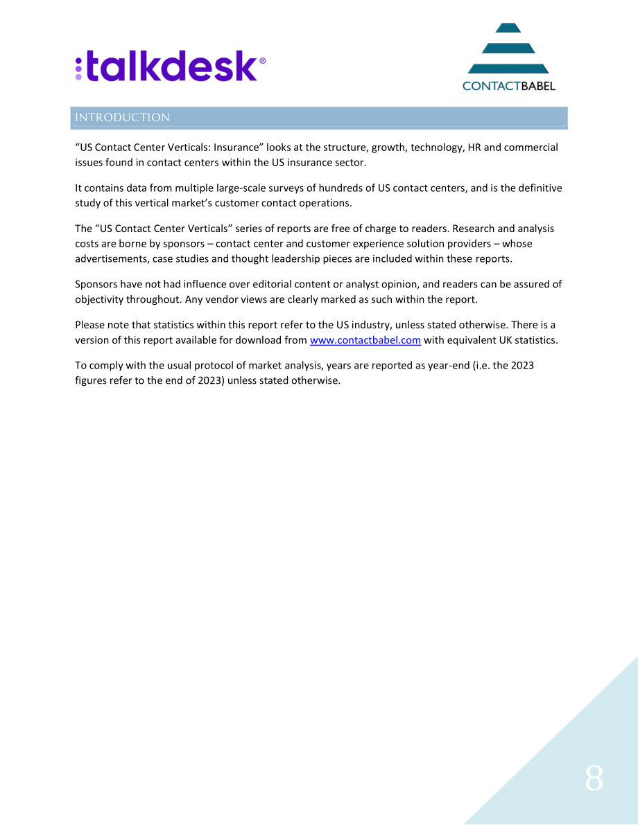 Talkdesk：2024美國保險(xiǎn)行業(yè)呼叫中心發(fā)展概況報(bào)告（英文版）（31頁）.pdf_第8頁