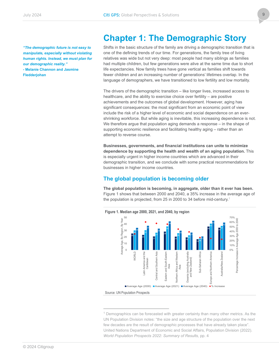 花旗銀行（Citi GPS）：2024年擁抱人口轉型：老齡化世界中的健康與財富研究報告（英文版）（70頁）.pdf_第9頁