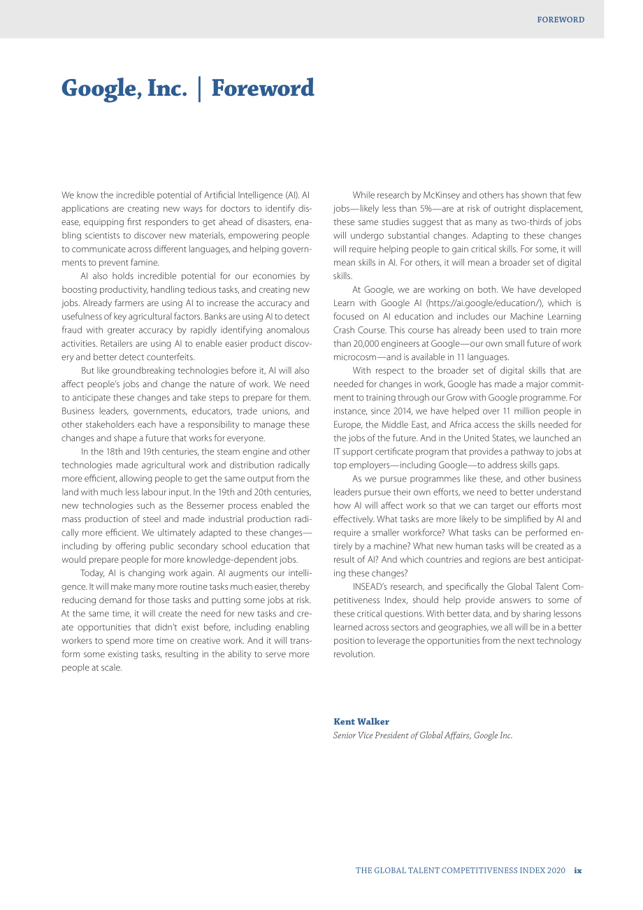 INSEAD&德科：2020年全球人才競爭力指數(shù)報(bào)告（英文版）（386頁）.pdf_第11頁