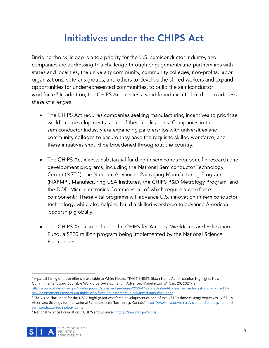 SIA：2024美國半導體行業勞動力發展政策藍圖（英文版）（30頁）.pdf_第6頁