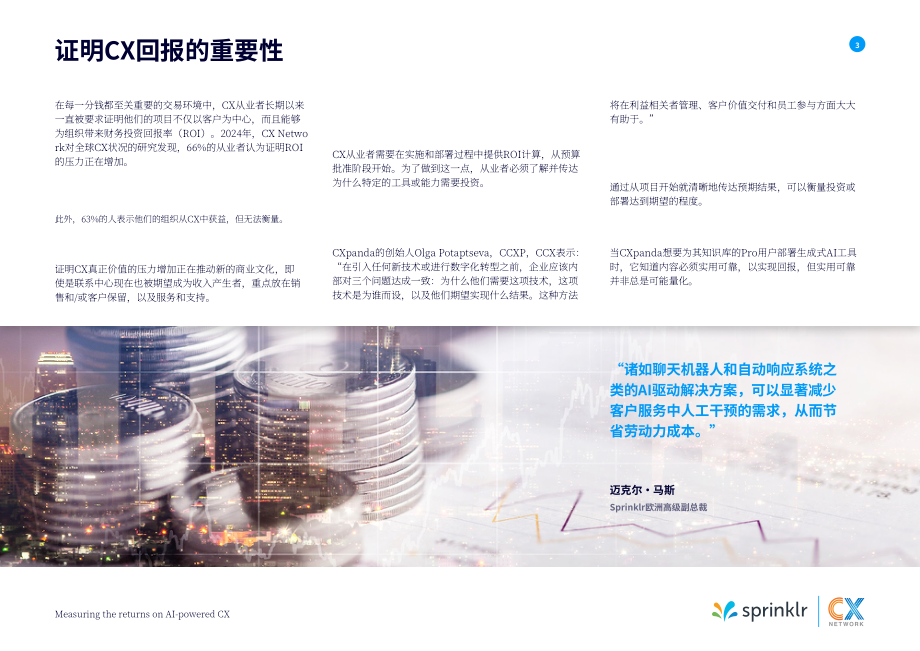 CX Network：2024歐洲人工智能驅(qū)動的客戶體驗的回報率衡量報告（英文版）（13頁）.pdf_第3頁