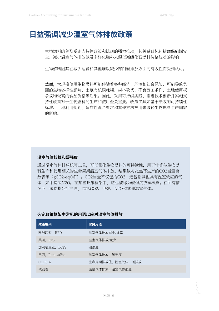 國際能源署（IEA）：2024可持續生物燃料的碳核算研究報告（英文版）（55頁）.pdf_第15頁