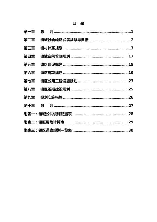 2010-2020年河北省建制鎮總體規劃文本說明書32頁
