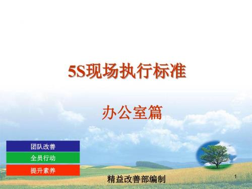 2014年格力電器公司5S現(xiàn)場執(zhí)行標(biāo)準(zhǔn)之辦公室篇PP32頁