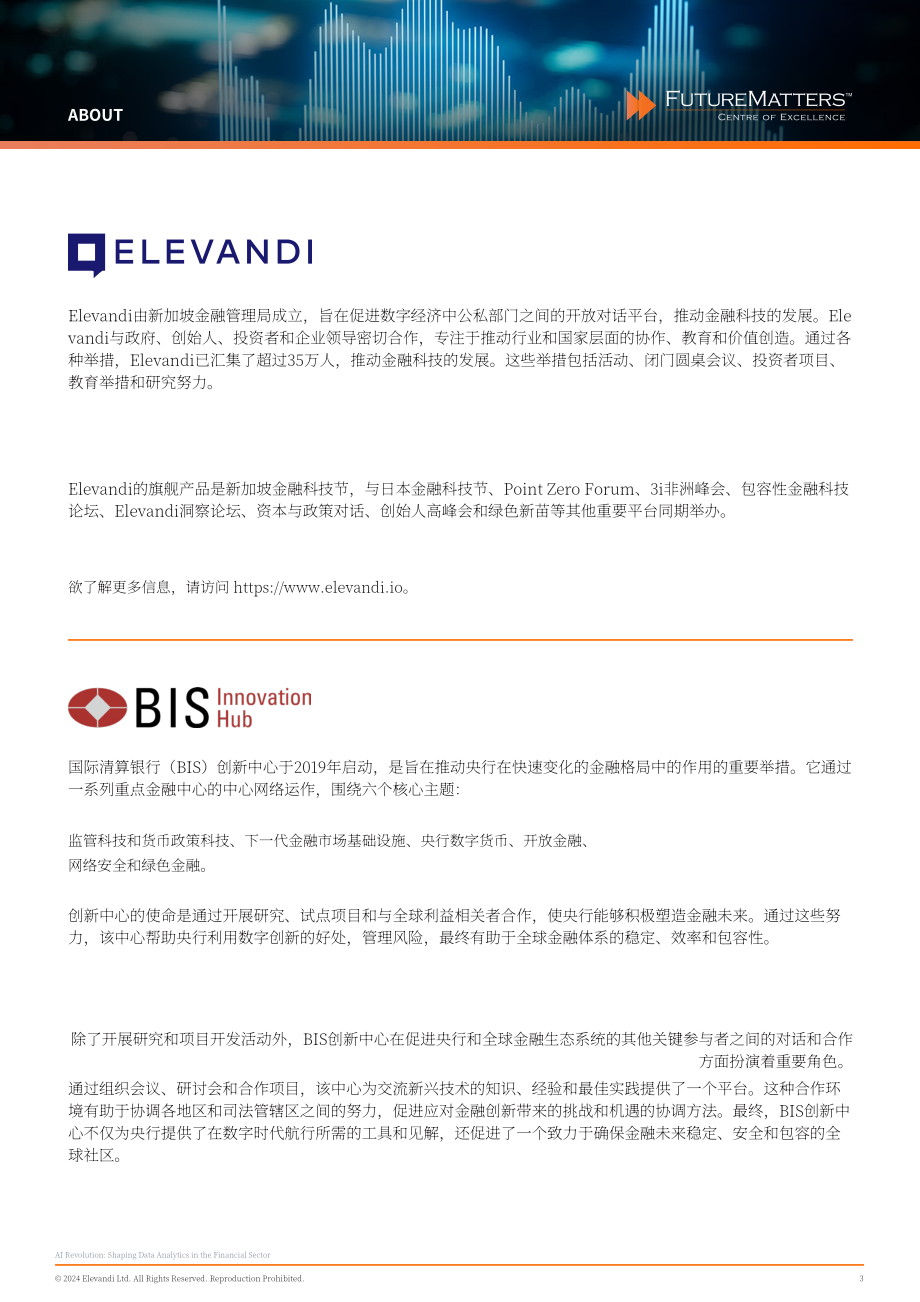 Future Matters & Elevandi：2024人工智能革命：塑造金融領域的數據分析研究報告（英文版）（11頁）.pdf_第3頁